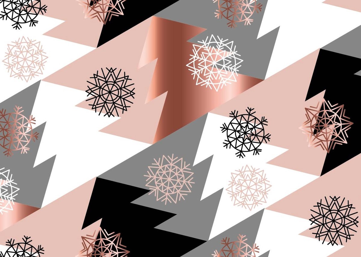 Kerst Placemat vinyl | kerstbomen rose | 6 stuks | De Kerst Placemat vinyl met kerstbomen in rose combineert stijl en functionaliteit. Duurzaam, hygiënisch en eenvoudig schoon te maken, perfect voor een feestelijke tafelsetting!