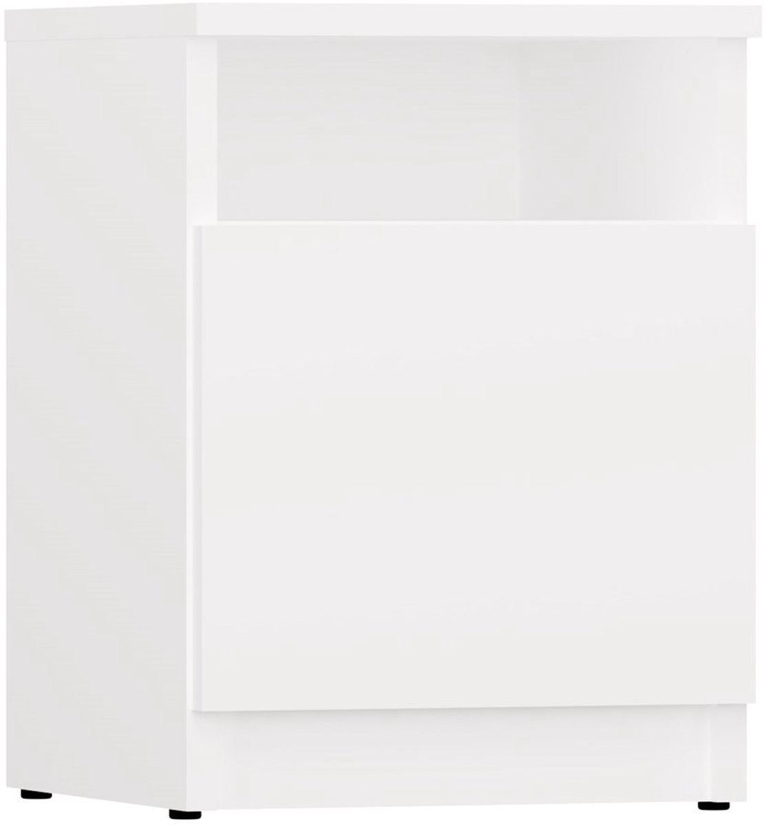 MALWA GALAX - Nachtkastje - Wit - Met deur - Met open plank