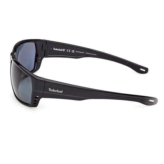 Timberland Tb00002 Gepolariseerde Zonnebril Zwart Smoke/CAT3 Man van Merkloos — afbeelding 2