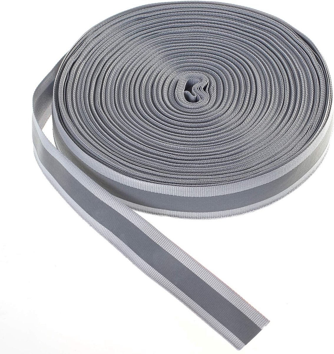 Famanu – Reflecterende naaitape premium – reflecterende stofband voor textiel – hoge zichtbaarheid