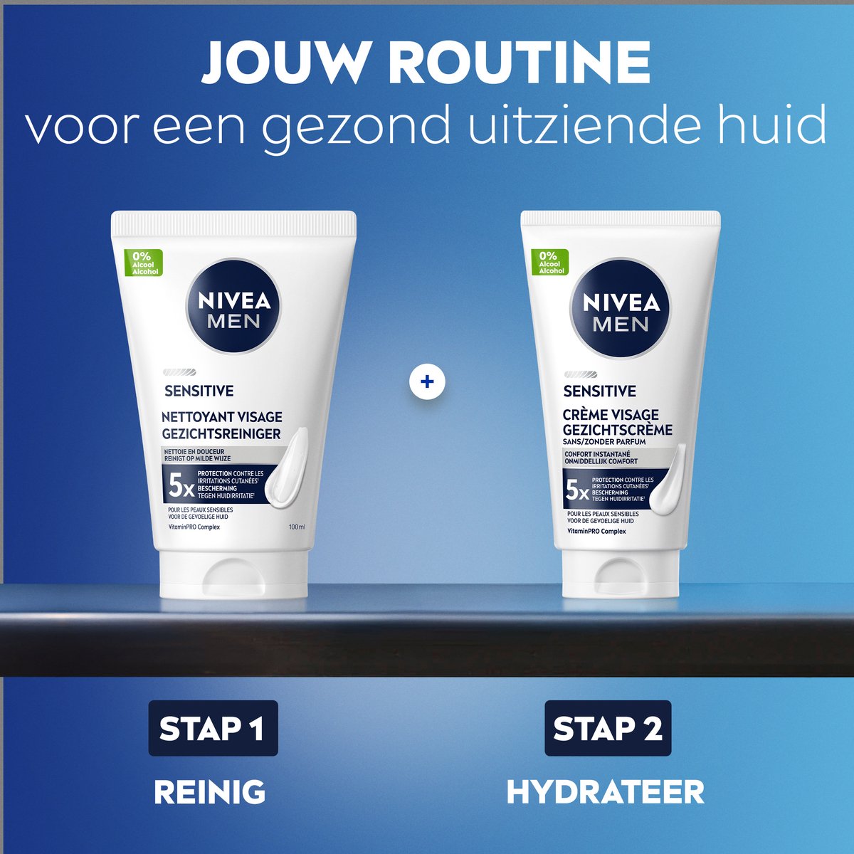 NIVEA MEN Sensitive Reinigingsgel Gezicht - Gezichtsreiniger thumbnail 4