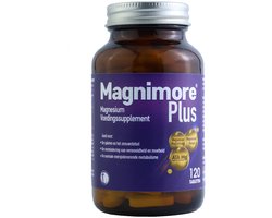 Magnimore Plus Magnesium Complex 120 - Magnesium N-Acetyltauraat, Bisglycinaat & Malaat