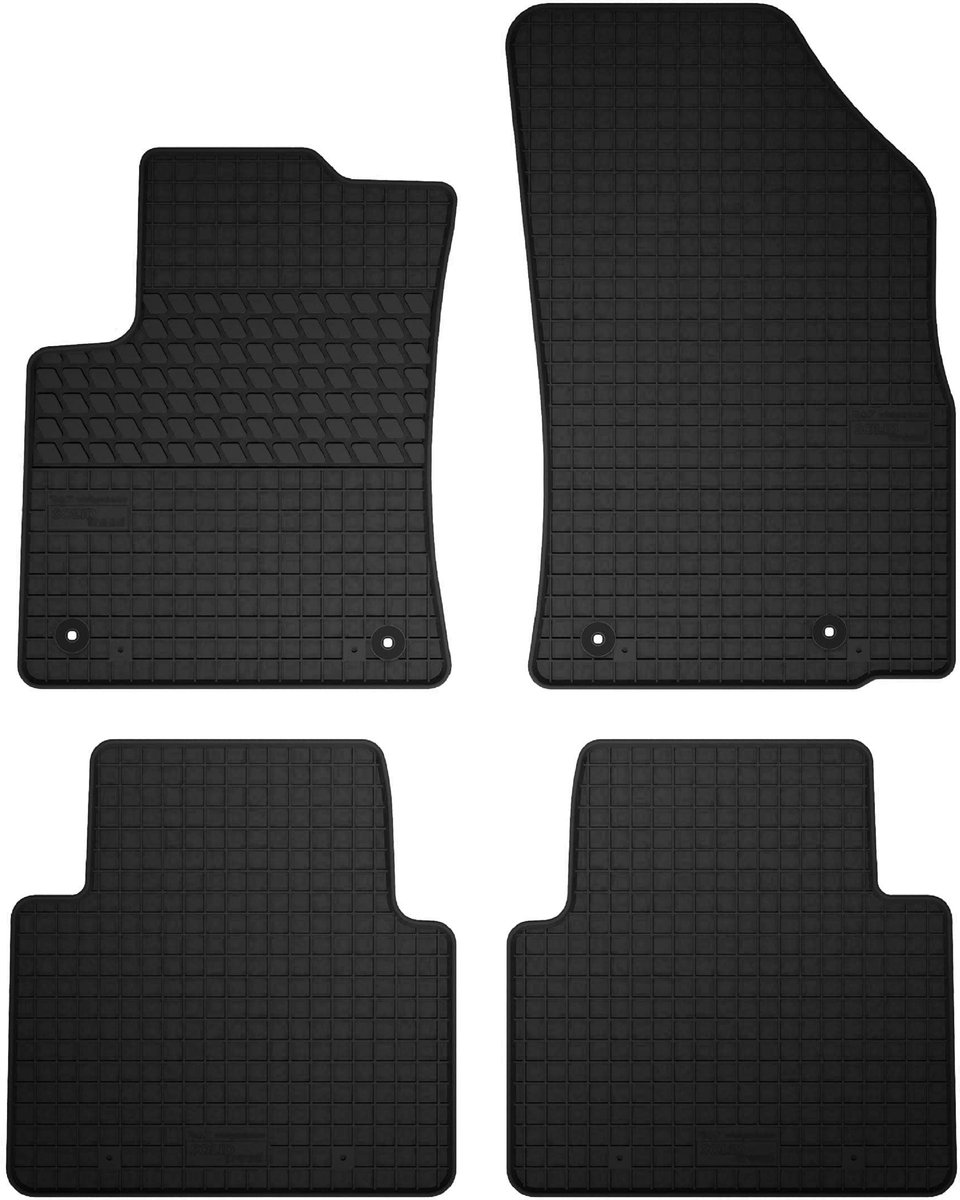 Wielganizator SolidTread - Rubber Automatten - Opel Crossland X - 2017-2024 - Zwart