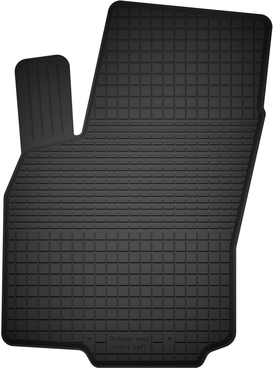 Wielganizator BasicProtect Serie - Rubber Vloermat - Renault Scenic IV - 2016- - Bestuurderskant
