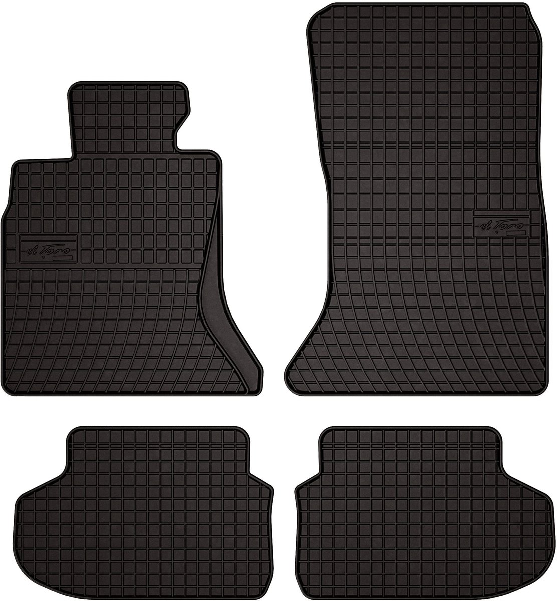 Wielganizator SolidPRO – Rubber Automatten – BMW 5 F11 – Zwart – Op Maat
