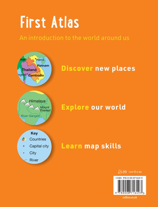 Collins School Atlases- Collins First Atlas
