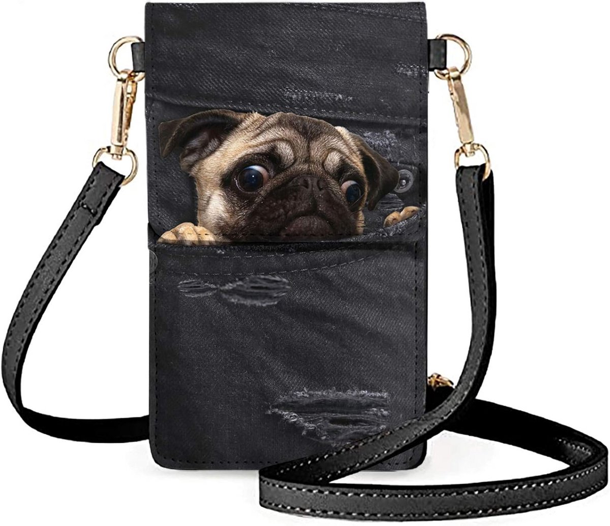 Crossbody Telefoonhoes met Touchscreen Portemonnee voor Dames en Meisjes