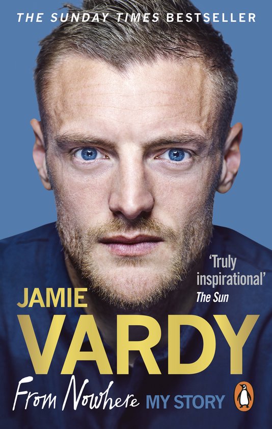 Jamie Vardy: From Nowhere, My Story - cover