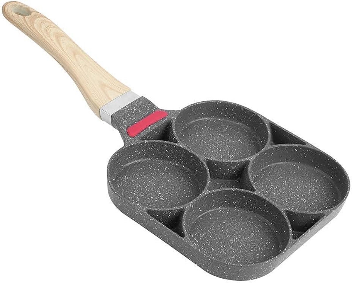 Anti-Aanbak Koekenpan voor Pannenkoeken, Eieren en Burgers - Geschikt voor Gas en Inductie
