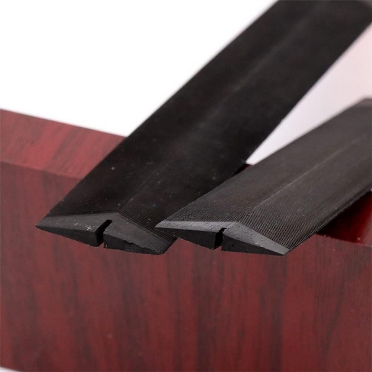 Set van 2 Vijlen voor Zagen: Slijpen, Scherp Maken en Bewerken (15cm en 20cm)