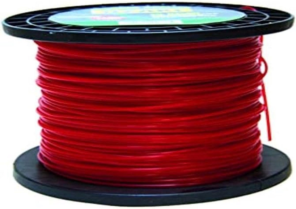 Ronde Nylon Touw Spoel - 420 Meter Zwart - 1,60 mm Dikte Voor Diverse Toepassingen