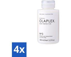 4 x Olaplex – Haarmasker – Hair Perfector No.3 – 100 ml - Haarherstel - Haarverzorging - Haarstructuur - Haarbreuk - Haarherstelproduct