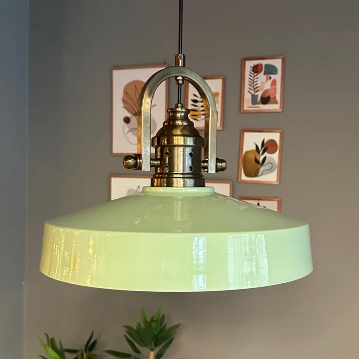 Bamyum Ace Hanglamp Industrieel Metaal Ø39 cm, Vintage Hanglamp, E27 Pendellamp