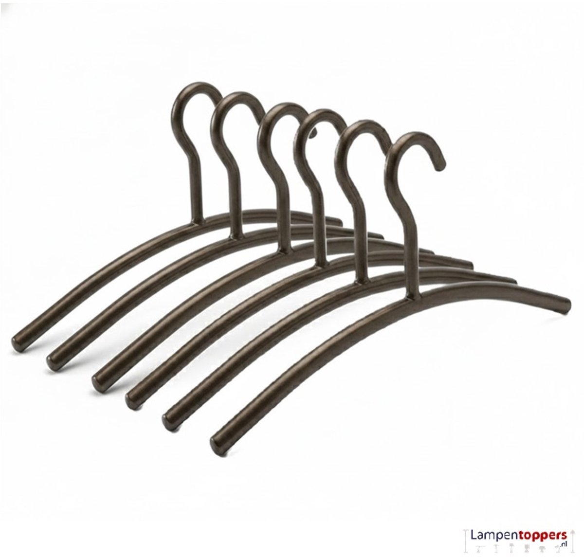 Gaderobehanger Drift Brown 6 Stuks