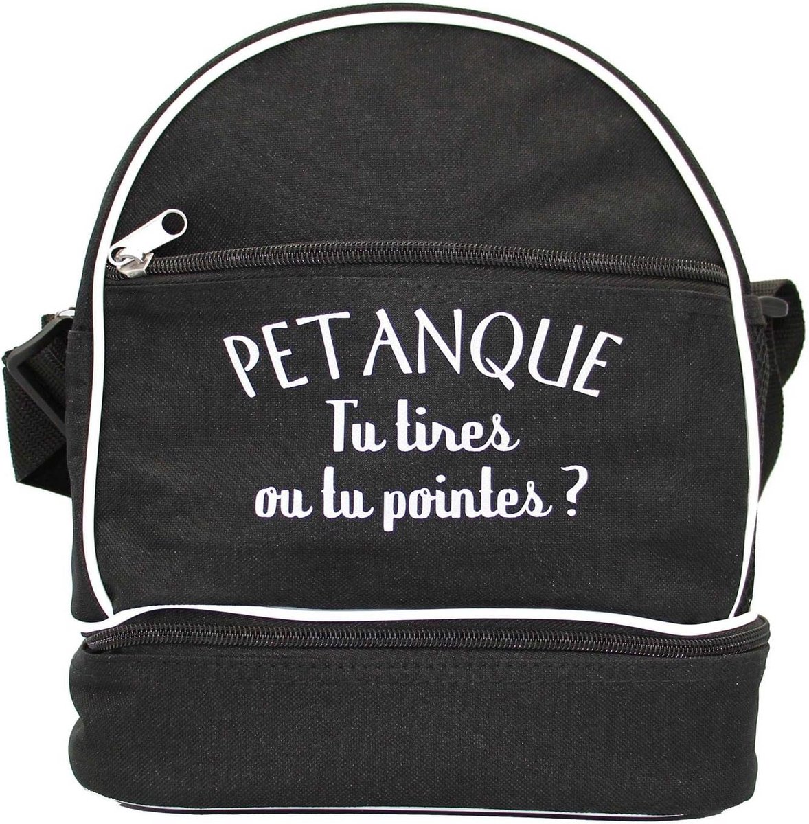 Petanque Schoudertas voor Drie Ballen en Accessoires
