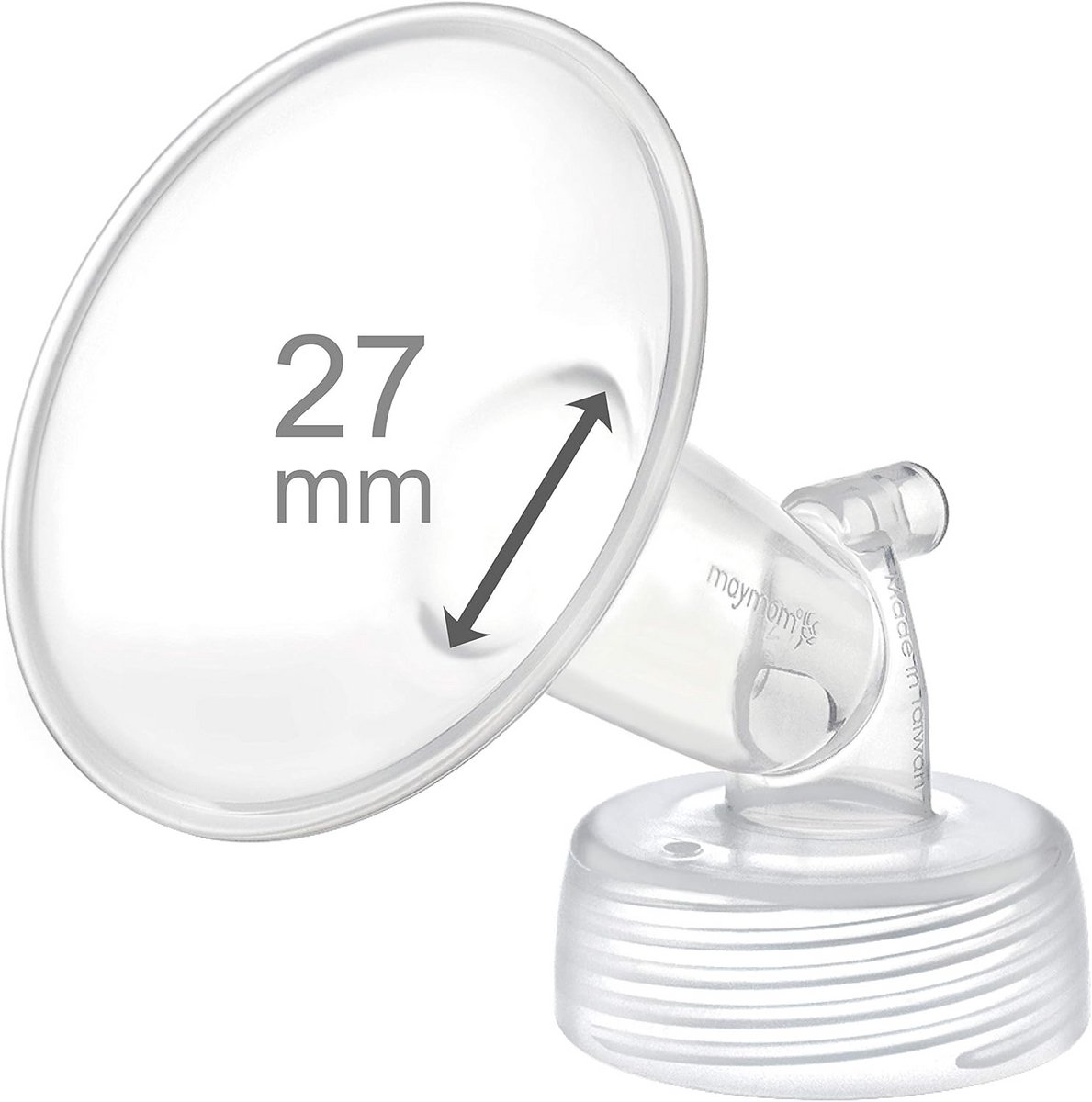 Brede Opening Borstkolfonderdeel Compatibel met S1/S2 Pompen - Inclusief Flens