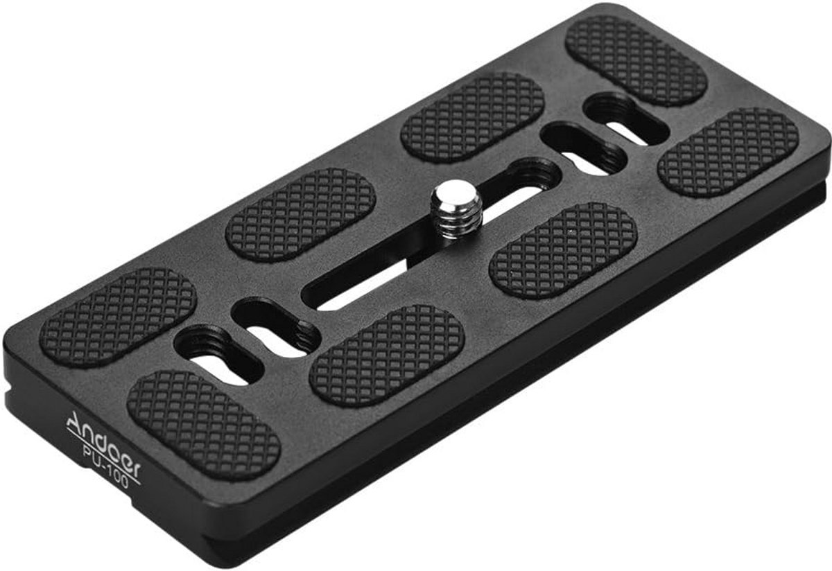 Snelwisselplaat - Statiefplaat - Camera Stabiliseren - Arca Swiss Compatibel - 140 mm - Zwart