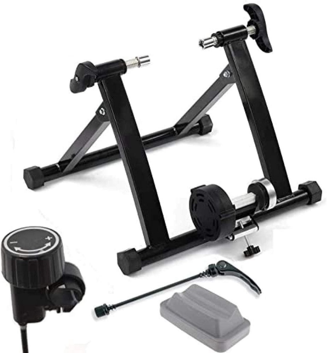 Inklapbare Fietsstandaard voor Indoortraining met Magneetweerstand en Houder