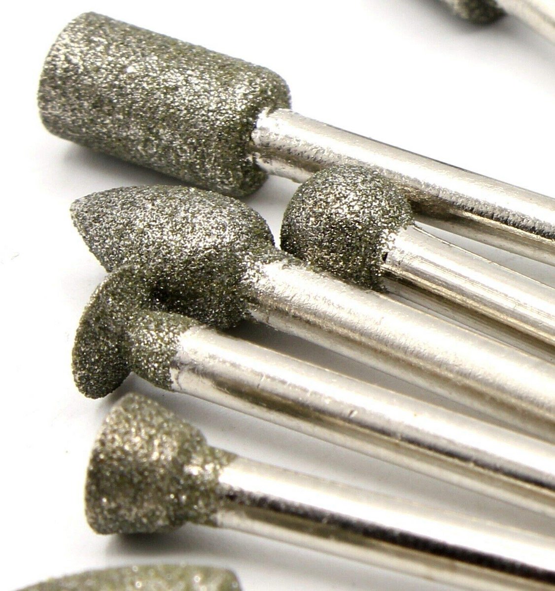 20-delige Diamantslijper Freesgereedschap Set - Slijpkop en Spitse Kegels voor Precisiewerk