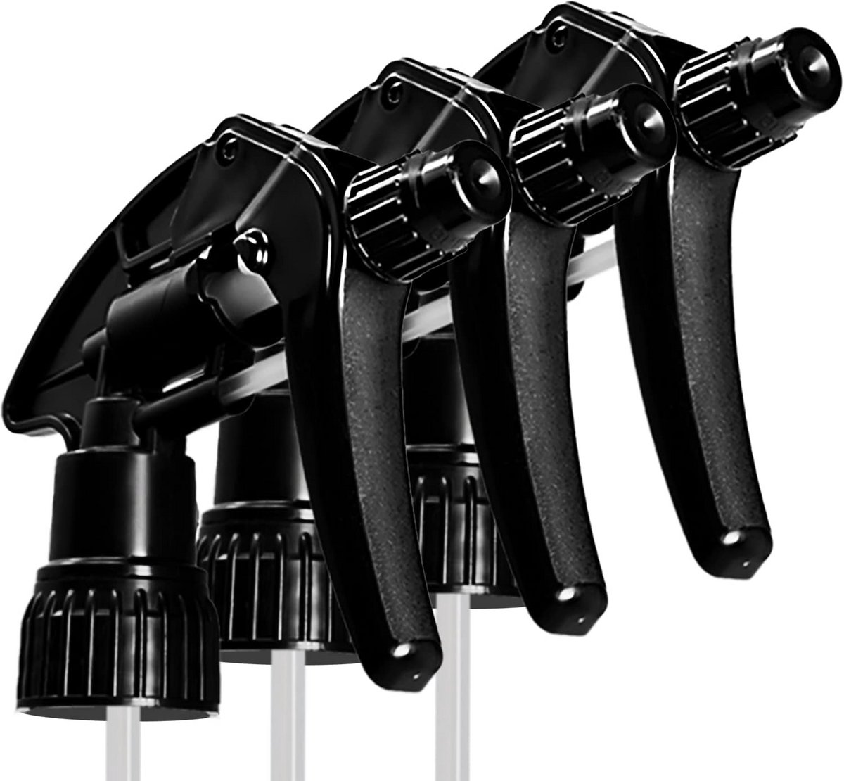 Verstelbare Verstuiver Pompkop 210mm voor Chemische Flessen - Fijne Nevel tot Krachtige Straal