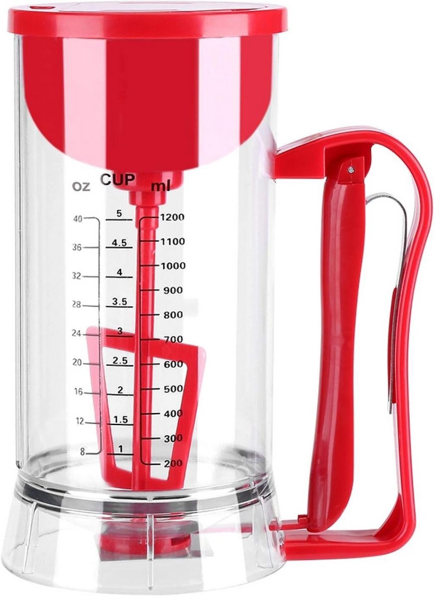 Draadloze Elektrische Beslagmixer Automatische Dispenser voor Pannenkoeken en Muffins