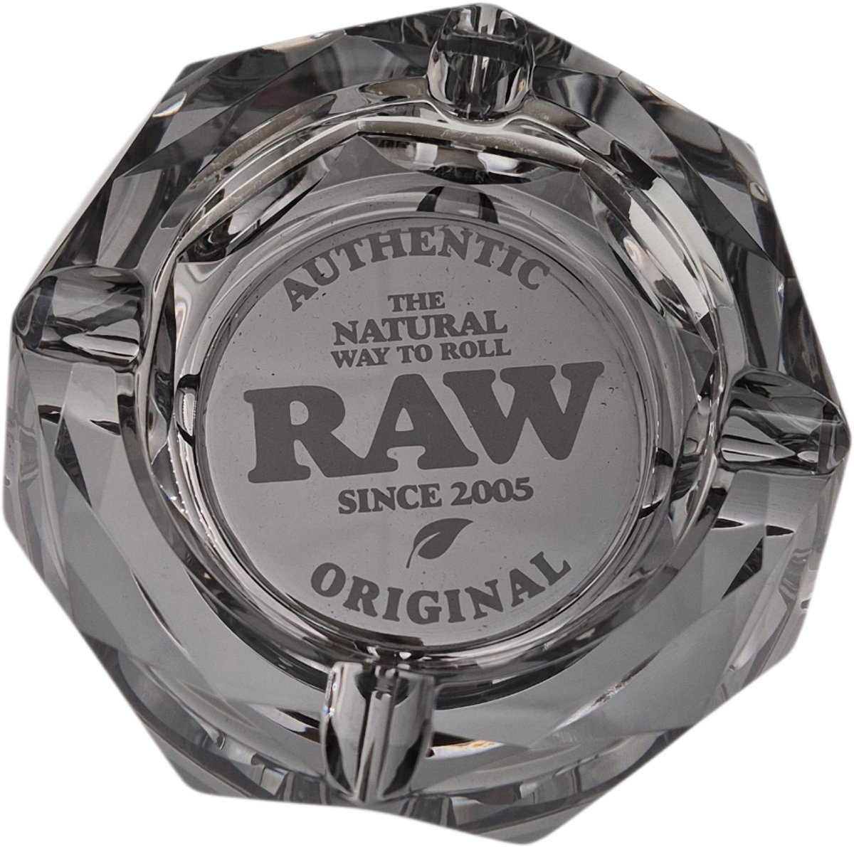 RAW The Dark Side Glass Ashtray