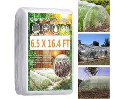 2pcs 2x5m Garden Net voor Planten - Insectennet voor Blauwe Besstruiken - Bescherming voor Groenten en Fruitbomen