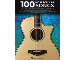 Omslag van 100 Most Popular Songs for Fingerpicking Guitar: Solo Guitar Arrangements in Standard Notation and Tab
