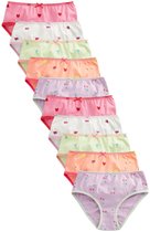 Next - Meisjes - Verpakking van 10 onderbroeken - Roze