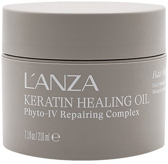 Masque capillaire à l'huile réparatrice à la kératine L'anza - 210 ml
