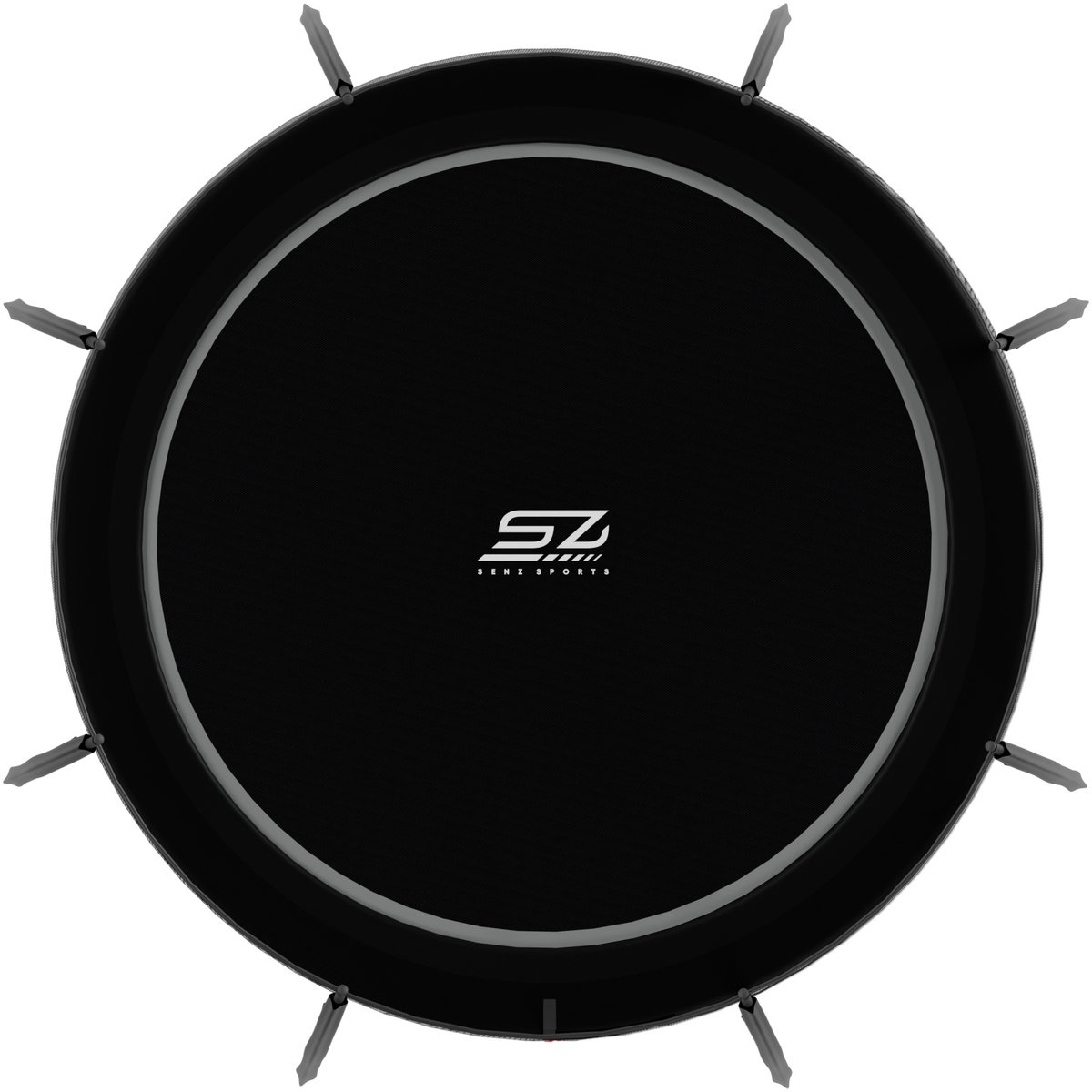 Senz Sports - J5000 Premium - Trampoline - 366 cm - Rond - Met Elastieken — afbeelding 6