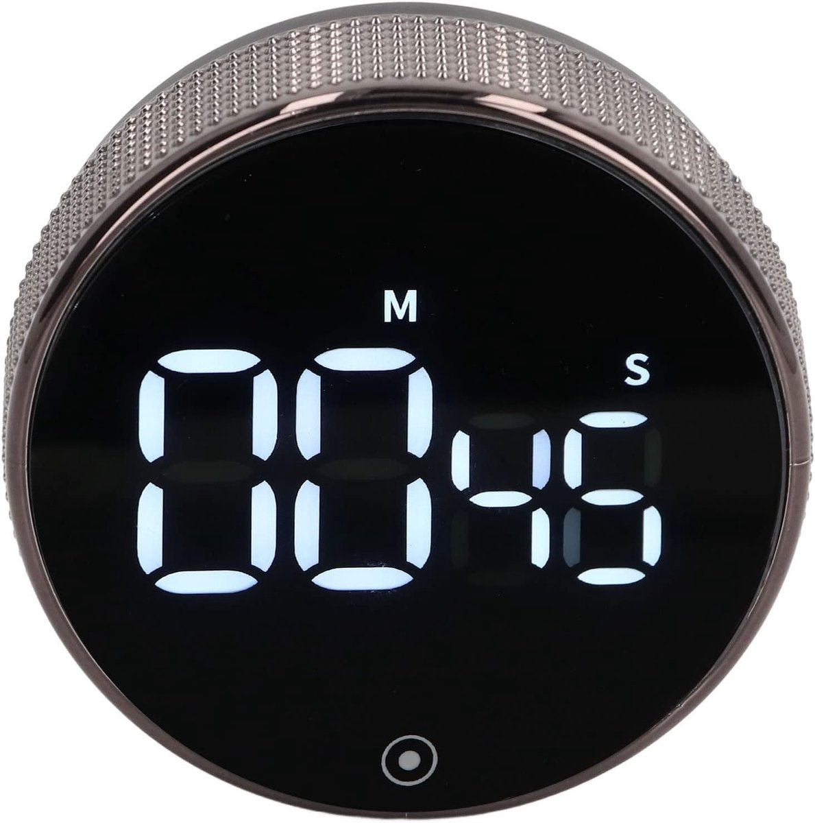 Digitale Kookwekker - LED Timer - Koken Studeren - Magnetische Zuigkracht - 8x8x3 cm - Zwart