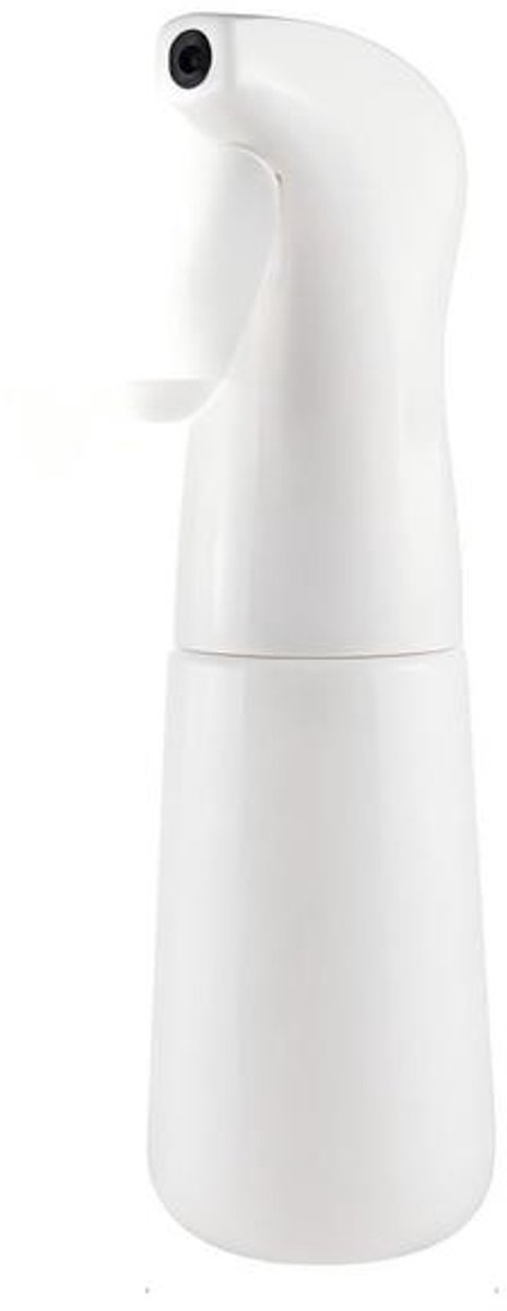 200 ml Sprayflacon – Herbruikbare fijne verstuiver – Alcoholverstuiver voor reiniging – Geschikt voor haar, gezicht, planten en persoonlijke verzorging – Wit – 6 x 6 x 20,5 cm