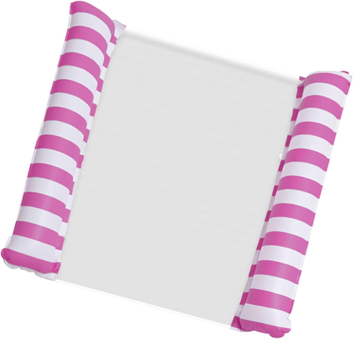 Drijvende Hangmat - Water Ligstoel - Zwemmen Zonnen - Dubbele Functionaliteit - 130x132cm Opgeblazen - Roze