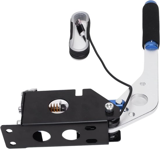 USB Handrem - Gaming Randapparatuur - Race Simulatie - Verstelbare Hoogte - 1470 Gram - Blauw — afbeelding 3