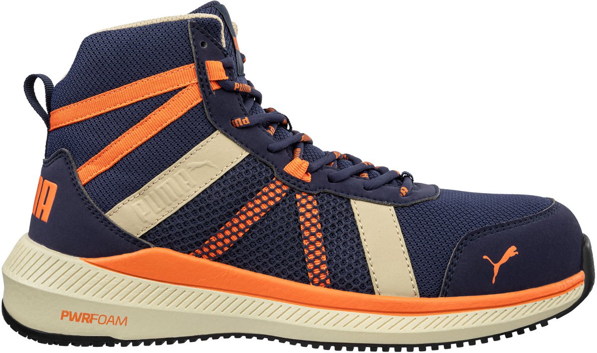 Puma Rival Mid | Heren Veiligheidsschoenen klasse S1PS ESD FO HRO SR | Maat 48