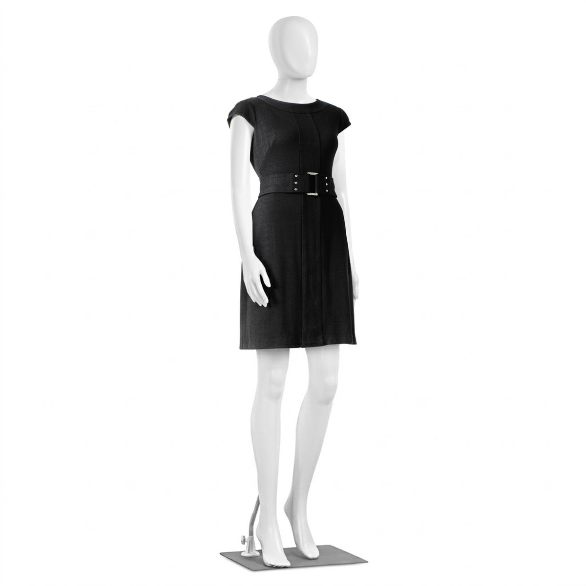 SereneLife Vrouwelijke Mannequin - Verstelbaar 175 cm - Afneembare Volledige Lichaam - Wit