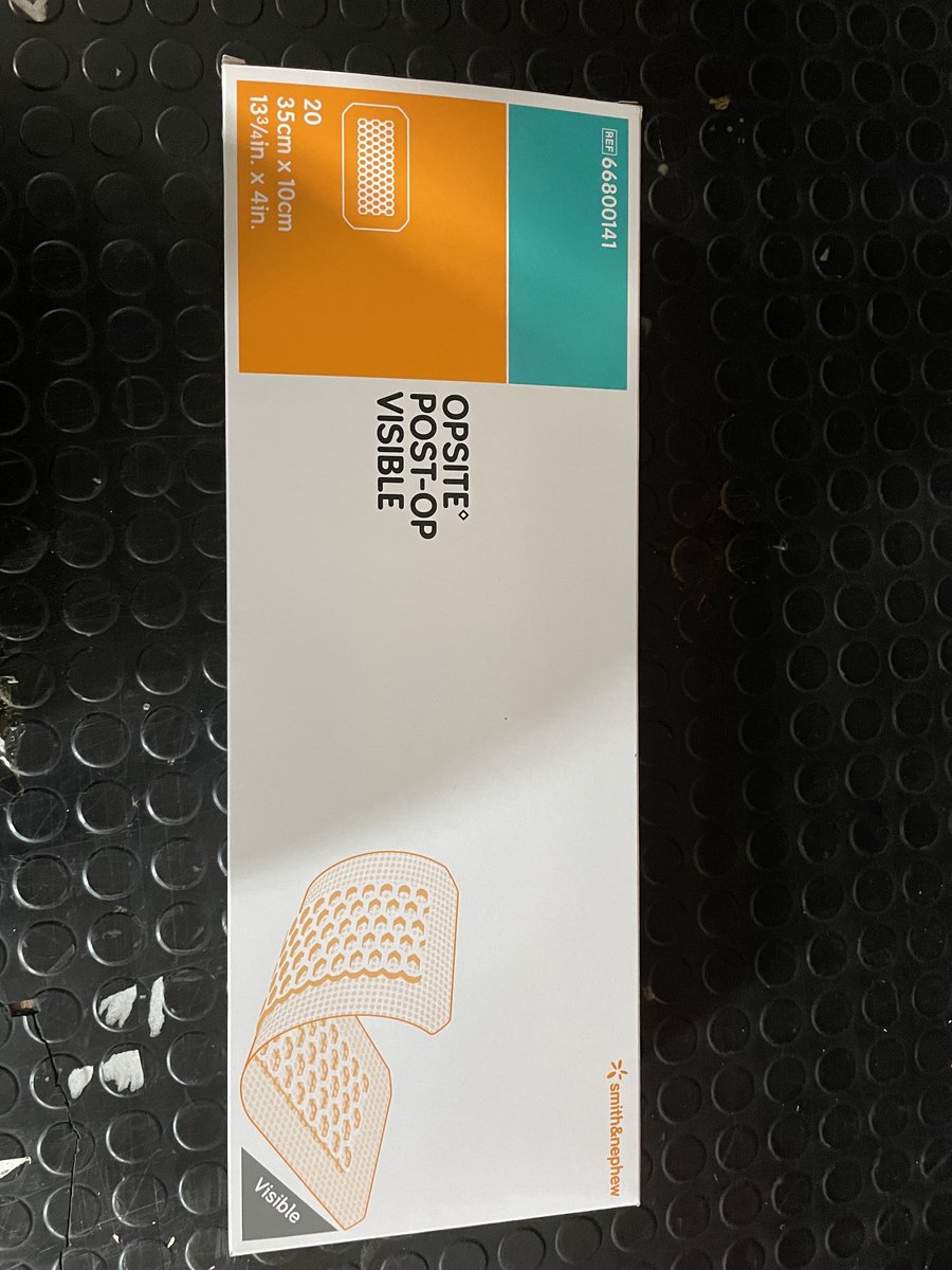 Opsite Post-op Visible 668000141 35cm x 10cm 20 stuks per doos