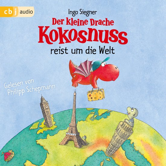 Der kleine Drache Kokosnuss reist um die Welt - cover