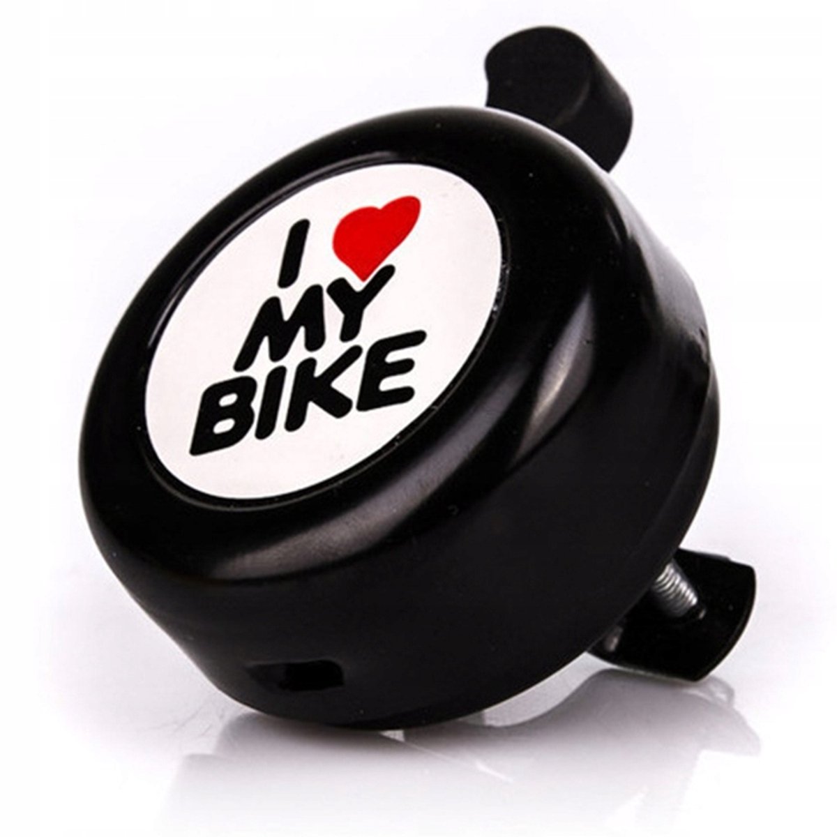 Raion - Fietsbel - Ding Dong - I <3 My Bike - Zwart