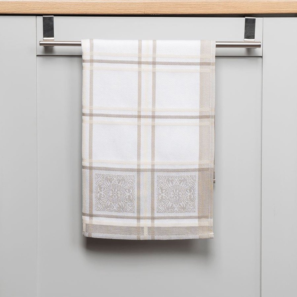 Markizeta MAJOLICA - Keukendoek - 50x70 cm - Beige - 100% Katoen