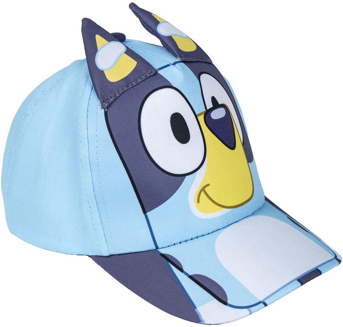 Bluey Pet Kinderen – Blauwe Cap met 3D Oren – Verstelbaar – Jongens en Meisjes