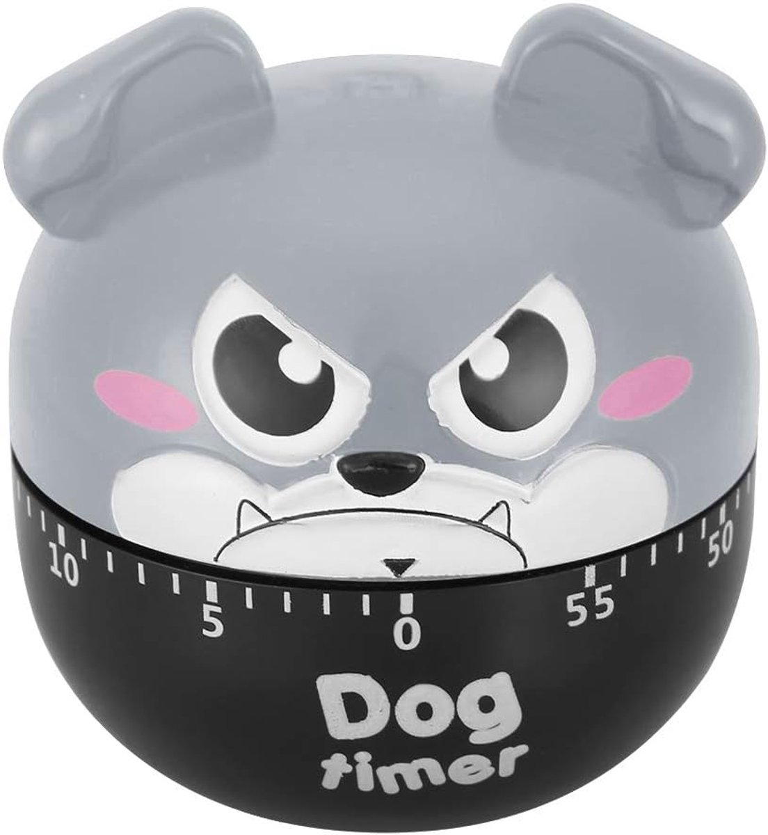 Kookwekker Hondvorm - Keuken Timer - Bakken Koken - Mechanisch Geen Batterij - 14 x 11 x 7 cm