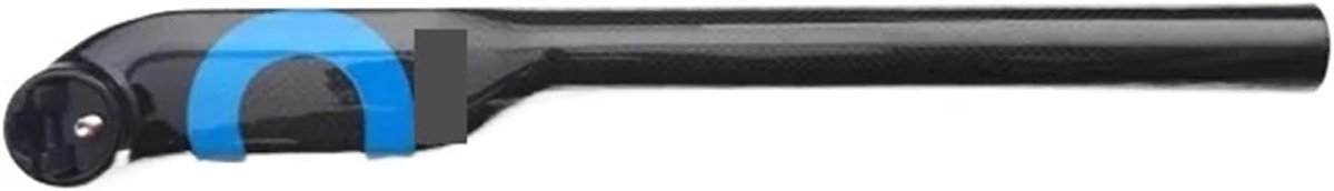 Verende Zadelpen - Schokdemper Zadel - Comfortabel Fietsen - Volledig Koolstofvezel - 316 x 400 mm - Blauw