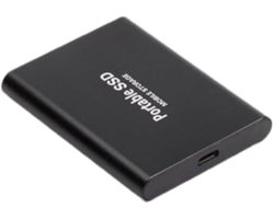 Draagbare Externe Schijf - Snelle Opslag - Data Back-up - Schokbestendig Ontwerp - 2.5 Inch Vorm - Zwart
