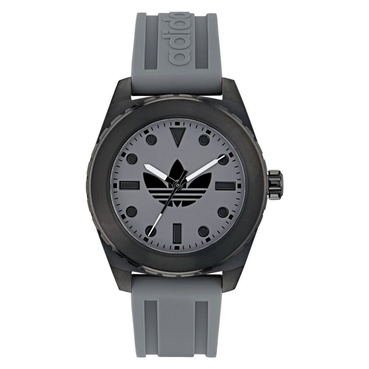 Adidas Originals Discoverer One AOSY25023 Horloge - Siliconen - Grijs - Ø 44 mm