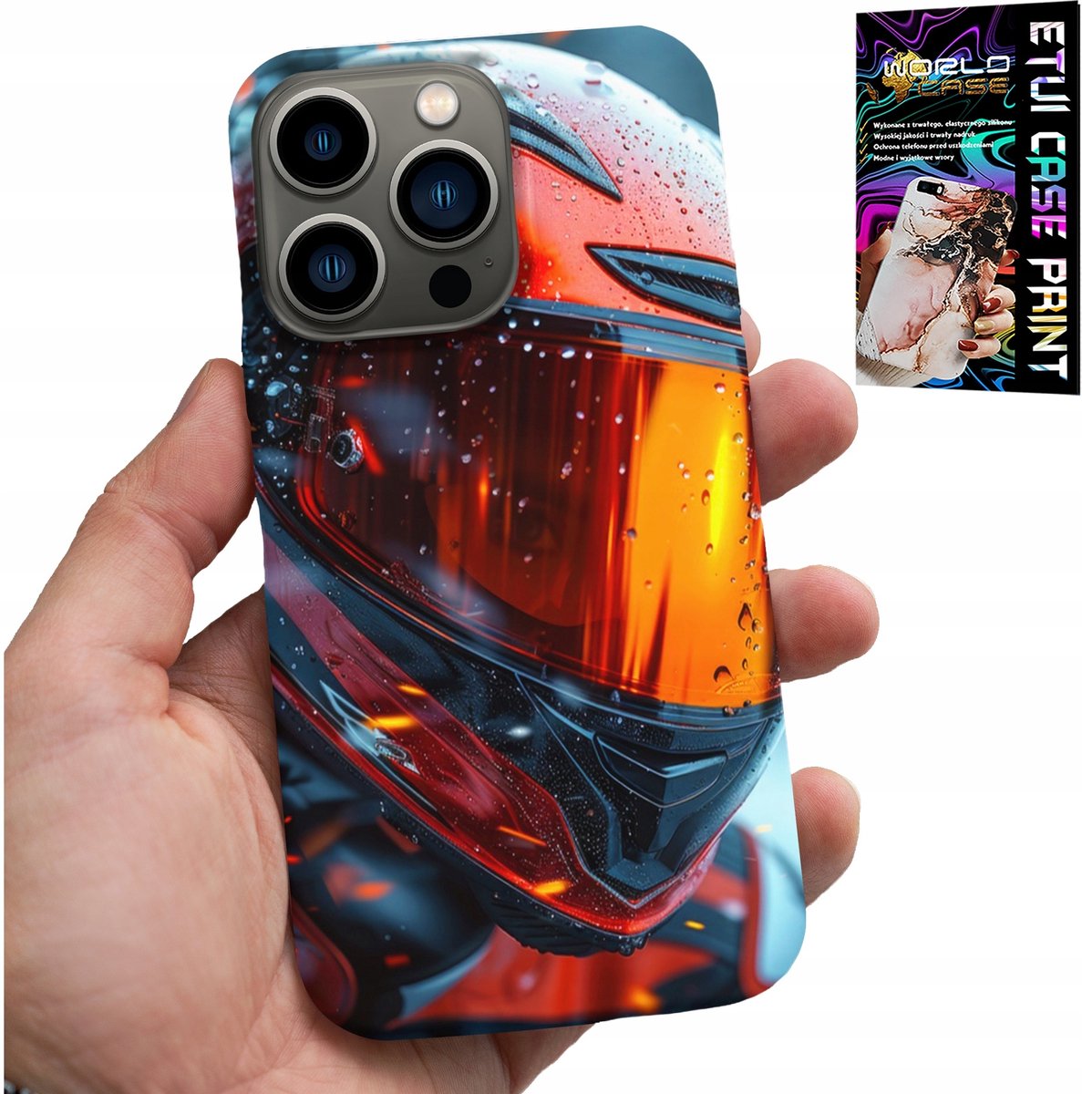 iPhone 14 Pro hoesje - Motor, motorventilator, motorhelm