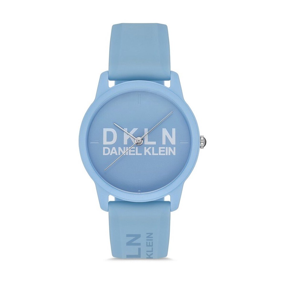 Daniel Klein DK.1.12645-5 - Horloge - Analoog - Dames - Vrouwen - siliconen band - rond - Blauw