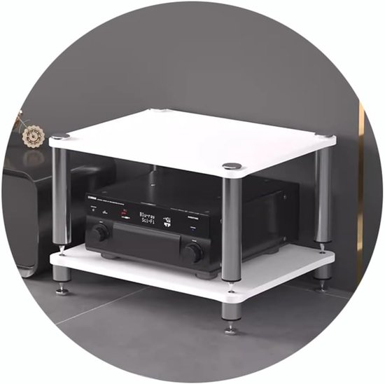 Hifi Rack - Audio Meubel - Componenten Opslag - Schokabsorberende ...