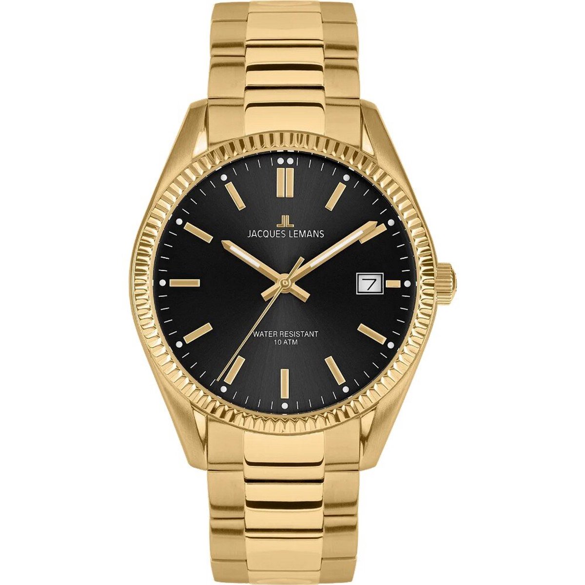 Jacques Lemans - 50-3M - Polshorloge - Heren - Quartz - Derby